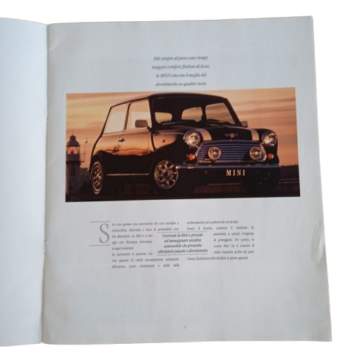 Brochure Mini Rover Italia 1995
