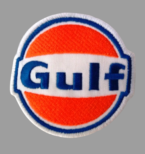Parche Bordado Gulf Oil