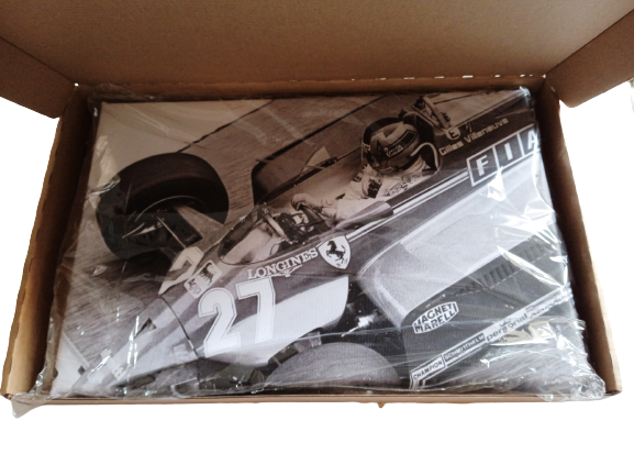 Lienzo Gilles Villeneuve