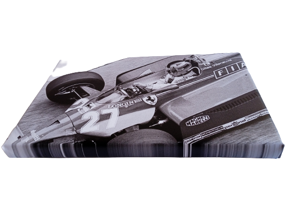 Lienzo Gilles Villeneuve