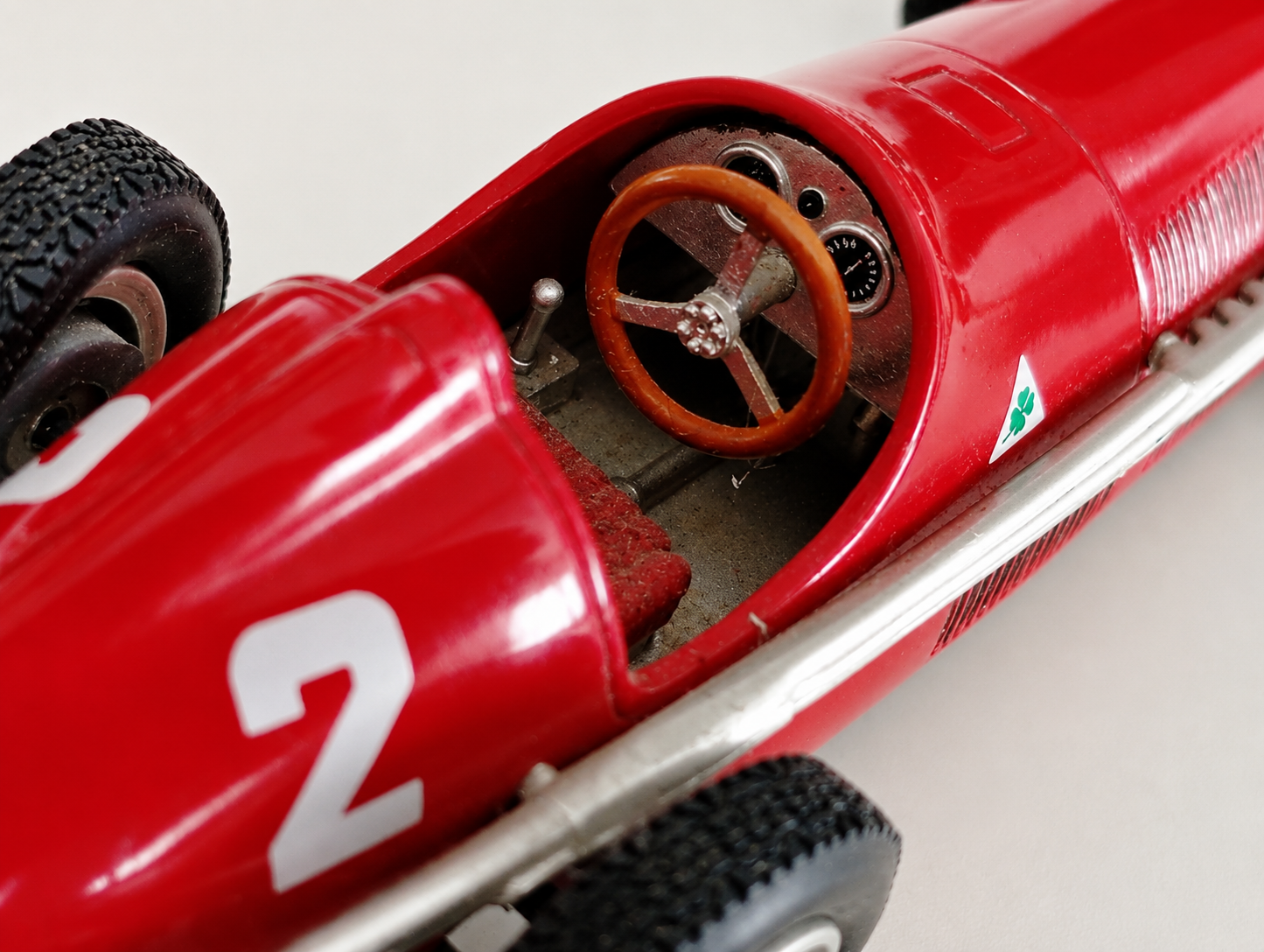 Cuadro Nino Farina  Alfa Romeo 158 + Modellino Metálico Escala 1/43