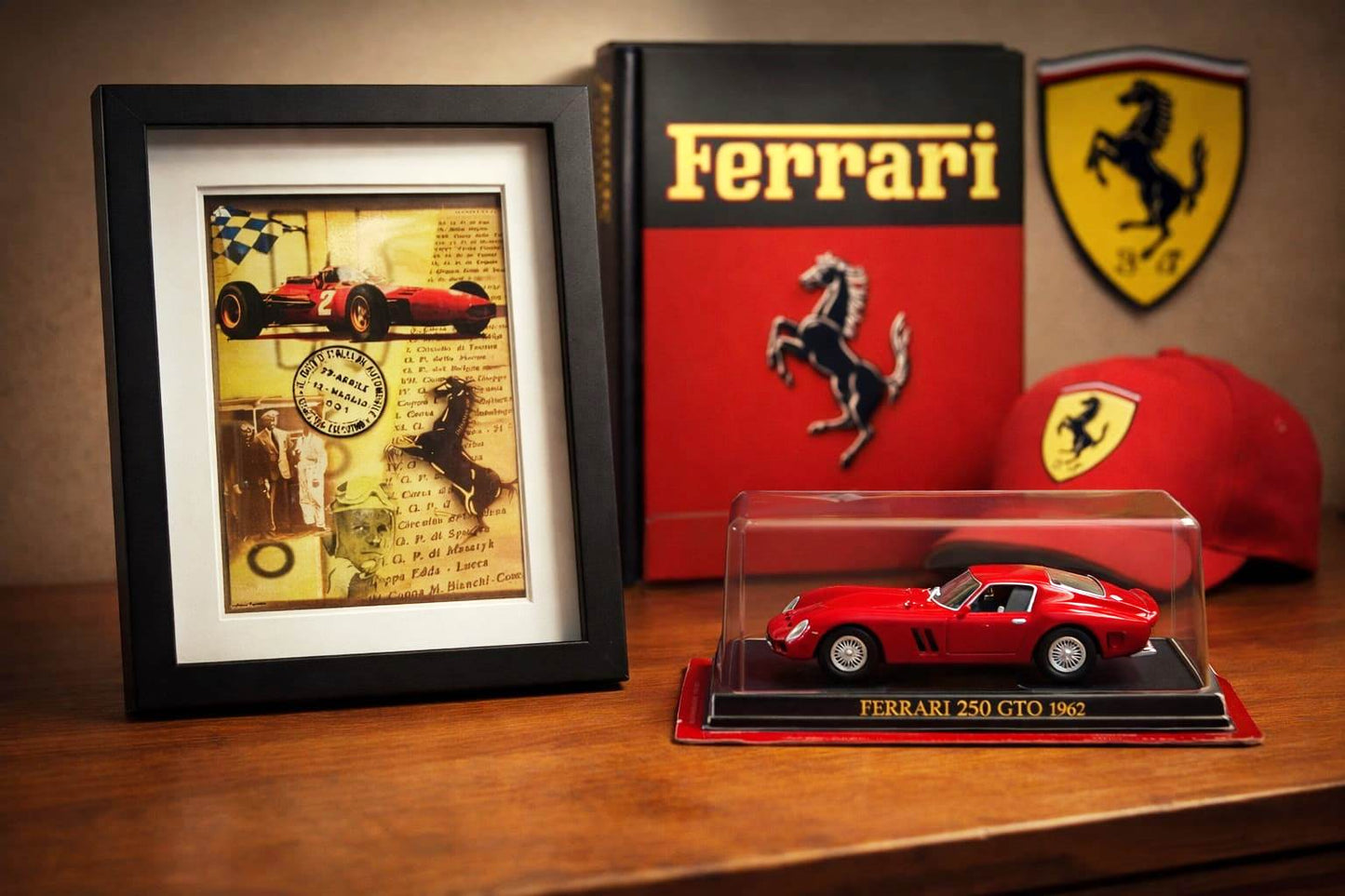 Cuadro Vintage Racing 1966 con Marco