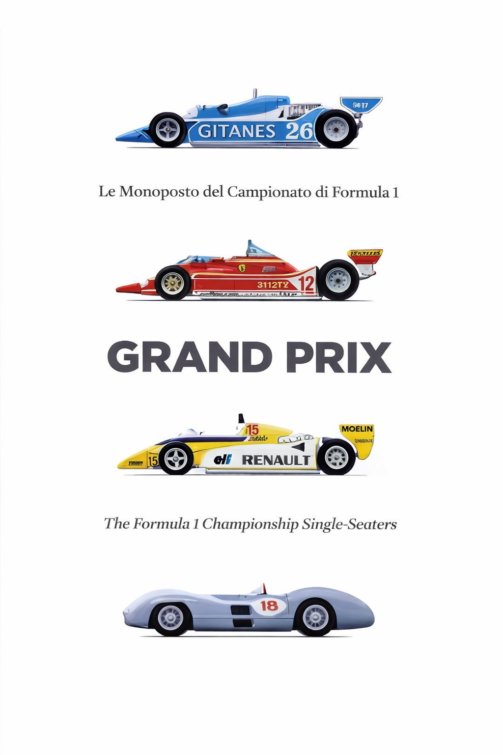 🏁 Postal enmarcada original – Casa Museo Enzo Ferrari Evento GRAND PRIX – 2013