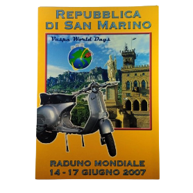 Postal Vespa World Days 2007