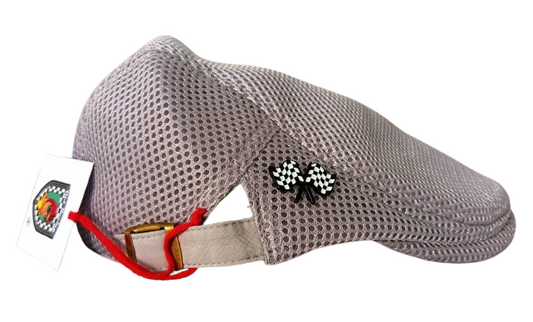Gorra plana Old Racing – Mod. Jackie#1 Grey