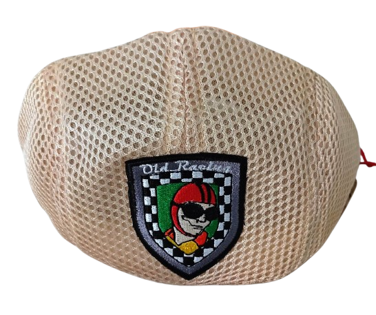 Gorra Plana Old Racing Mod. Jackie#1 Beige