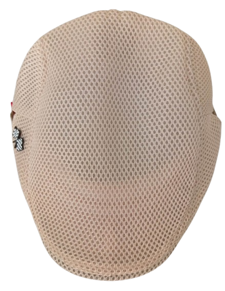 Gorra Plana Old Racing Mod. Jackie#1 Beige