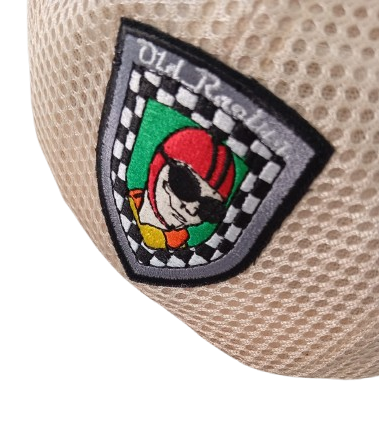 Gorra Plana Old Racing Mod. Jackie#1 Beige