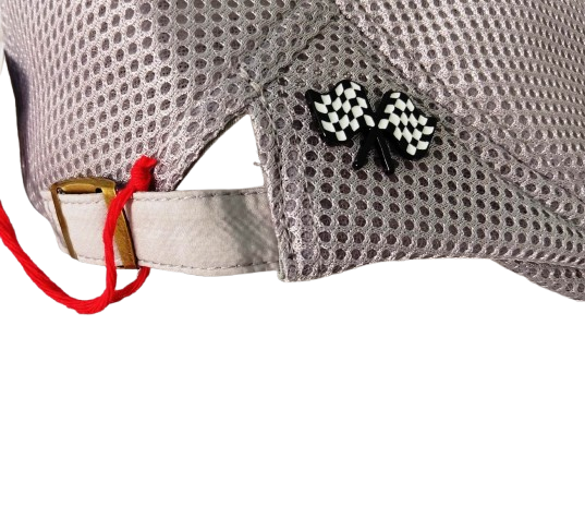 Gorra plana Old Racing – Mod. Jackie#1 Grey