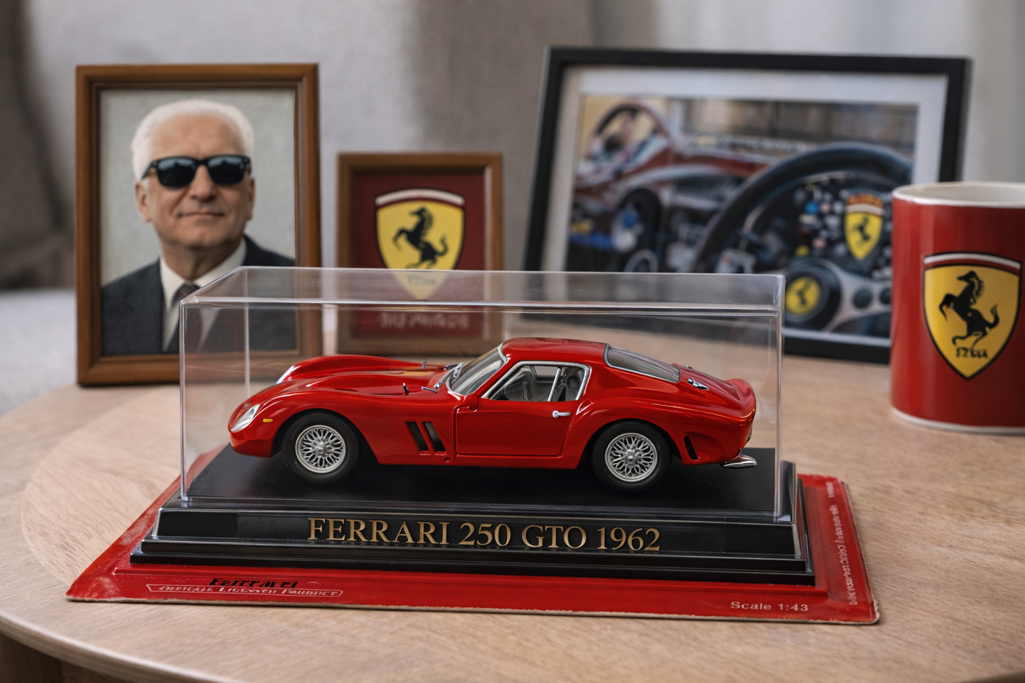 Ferrari 250 GTO 1962 – Modelo de Colección Escala 1:43