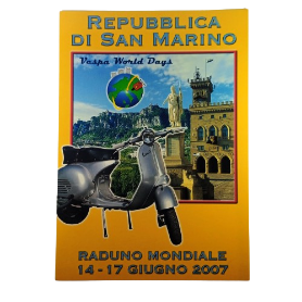 Postal Vespa World Days San Marino 2007