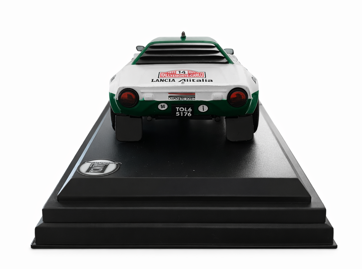 🏁 Lancia Stratos 1975 1:43 – Modelo de Colección Alitalia Rally Montecarlo