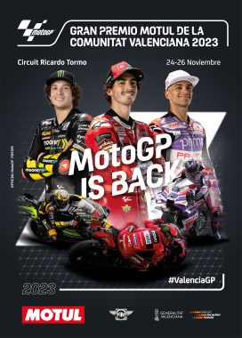 MOTOGP ORIGINAL POSTER Valencia 2023