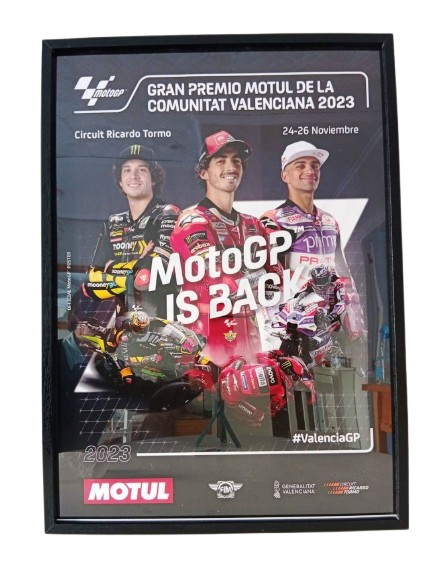 Poster MotoGP Valencia 2023