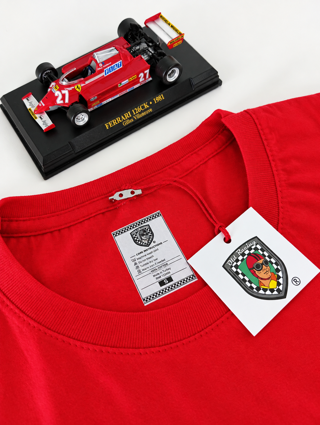 Camiseta Old Racing – Mod. Logo Red
