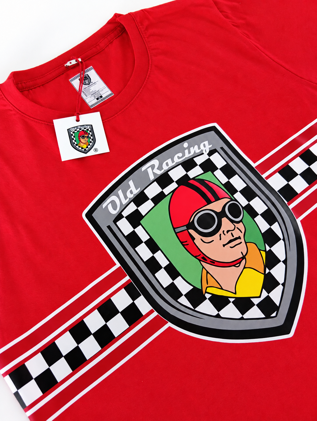 Camiseta Old Racing – Mod. Logo Red