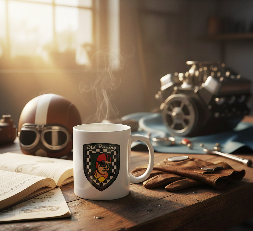 Klassischer Keramikbecher