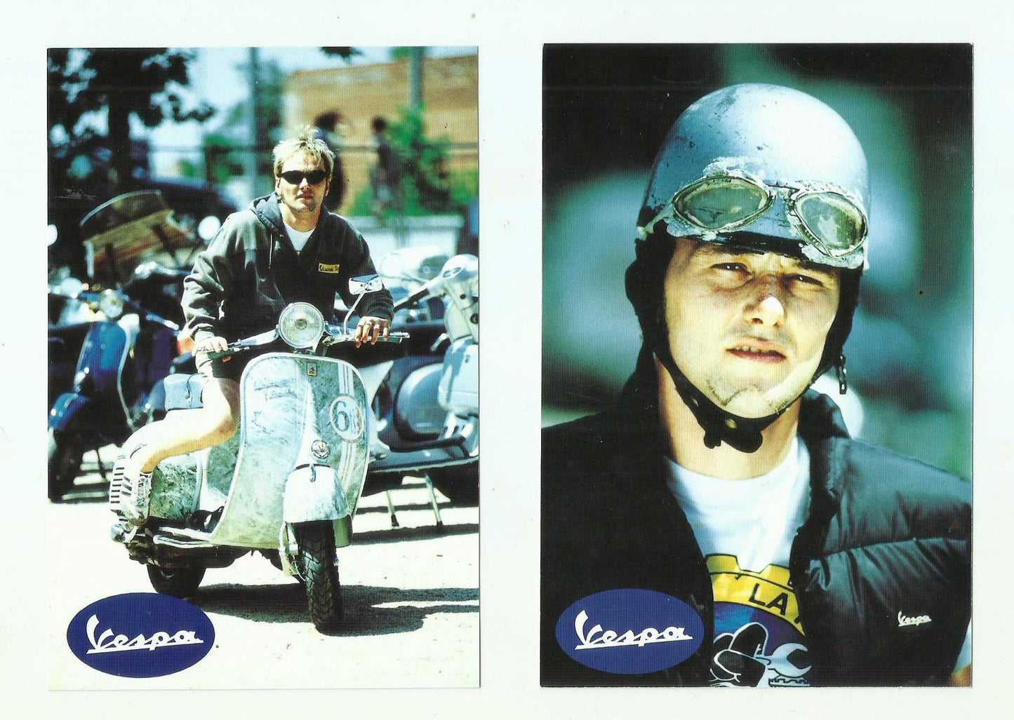 Set 17 postales Vespa WP Store (Eurovespa Girona 1999)