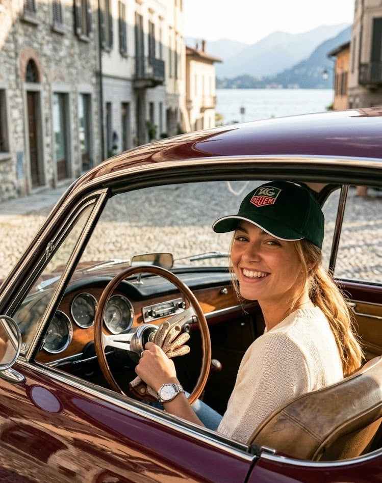 Gorra Vintage TAG Heuer Verde