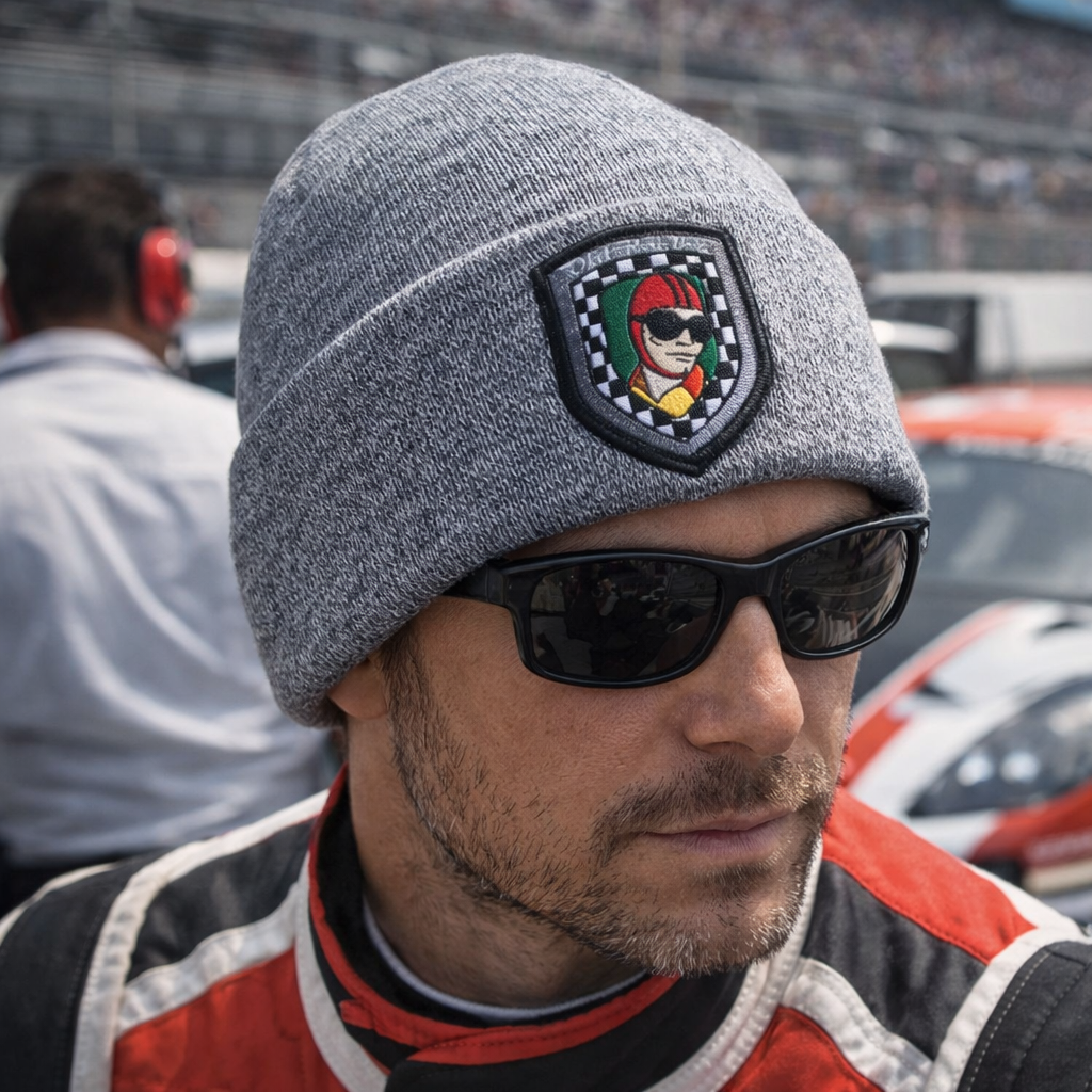 Gorro de Lana Vintage Old Racing: Estilo y Calidez para los Apasionados del Motorsport - Imagen 2
