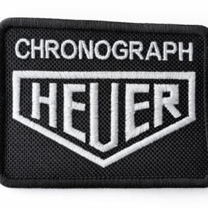 Parche Bordado CHRONOGRAPH HEUER: Pone Estilo Racing en Cada Outfit