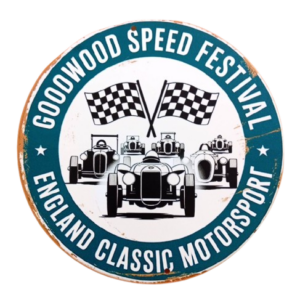 Placa Metálica Vintage Goodwood Speed Festival