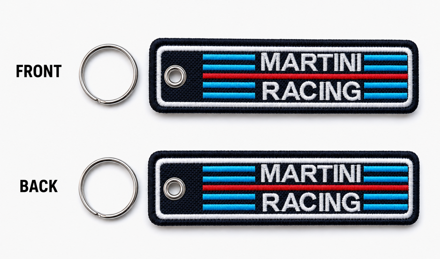 Llavero Bordado Martini Racing