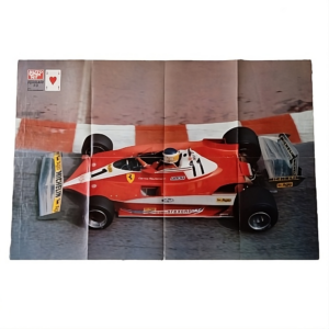 🏁 Póster original AUTOSPRINT 1978 – Ferrari 312 T3 | Carlos Reutemann