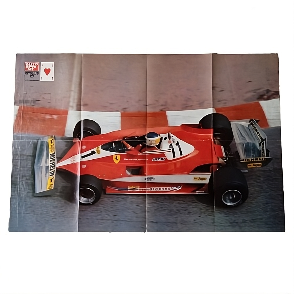 🏁 Póster original AUTOSPRINT 1978 – Ferrari 312 T3 | Carlos Reutemann