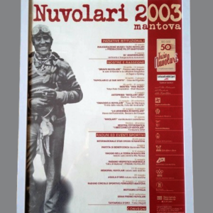 Póster enmarcado "Nuvolari 2003 – Mantova"