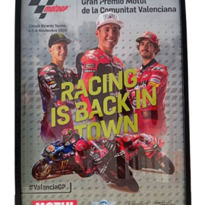 Poster MotoGP Valencia 2022