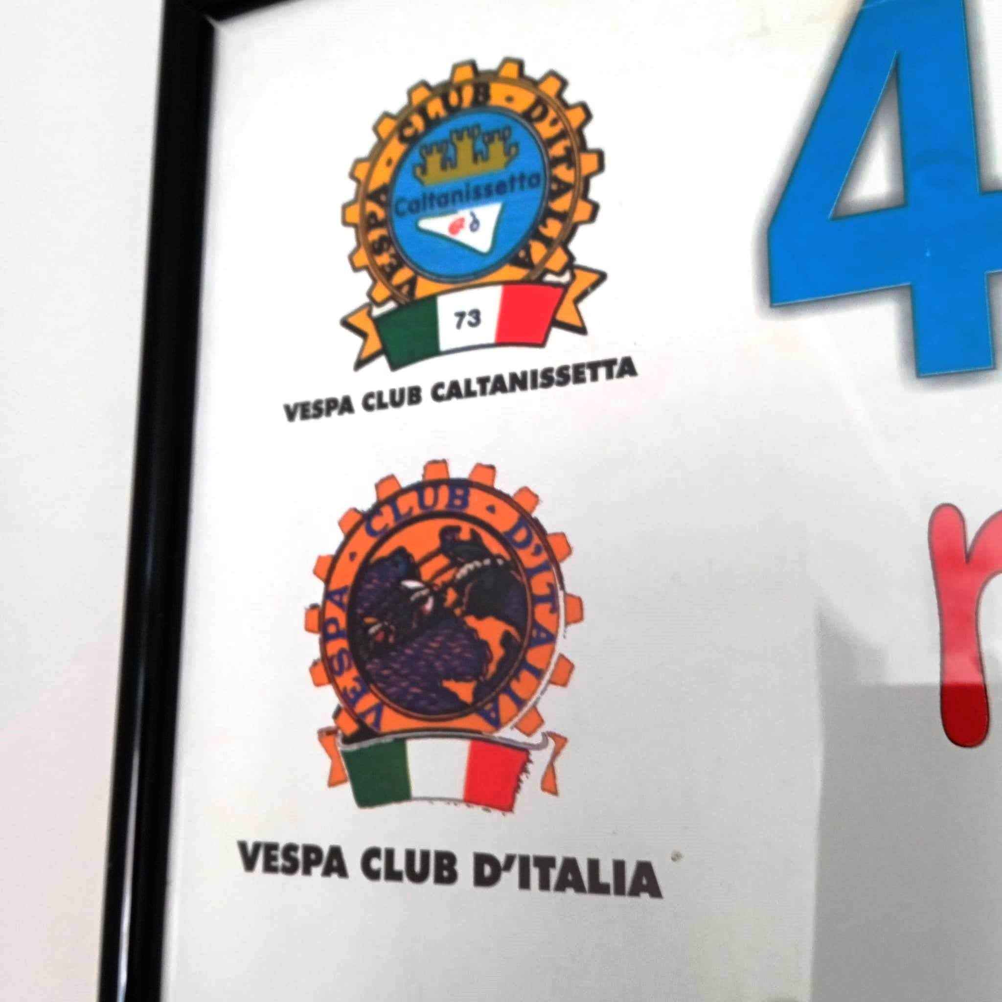 Cuadro evento Vespa Club Caltanissetta – Raduno Nacional 2002 (Original)